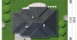 Nowoczesny energooszczędny dom w trakcie budowy